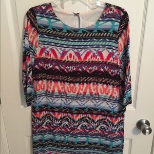 Eterna Dresses - Aztec Print Dress Eterna Dresses - Aztec Print Dress